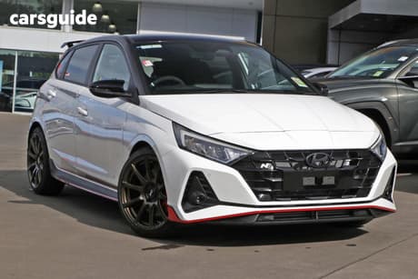 Black 2026 Hyundai I20 Hatchback N