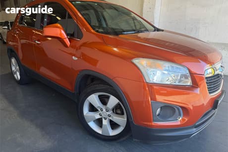 Orange 2014 Holden Trax Wagon Ltz