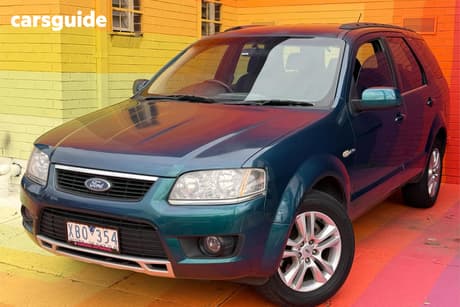 Green 2009 Ford Territory Wagon Ts (4X4)