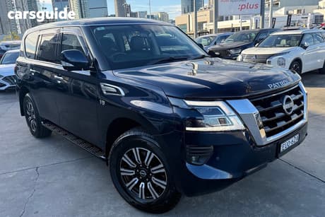 Blue 2022 Nissan Patrol Wagon Ti (4X4)