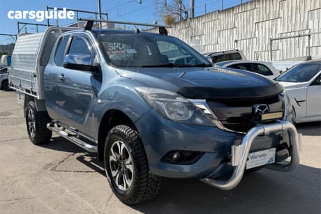 Blue 2017 Mazda BT-50 Freestyle Utility Xtr (4X4)