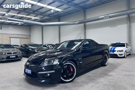 Black 2011 HSV Maloo Ute Tray R8 SV BLACK EDITION R