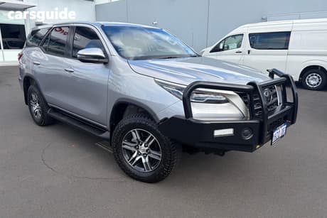 Silver 2021 Toyota Fortuner Wagon Gx