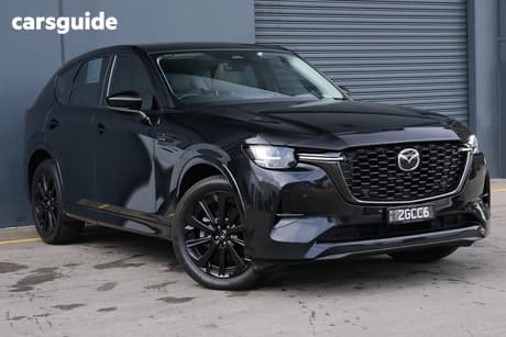 Black 2023 Mazda CX-60 Wagon D50E Gt Hybrid