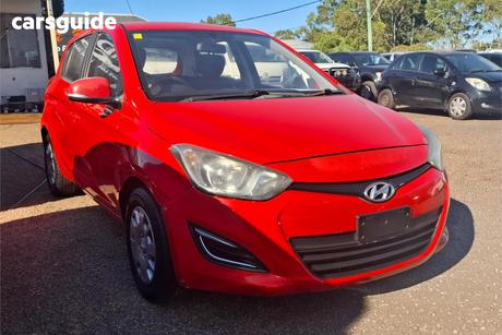 Red 2012 Hyundai I20 Hatchback Active
