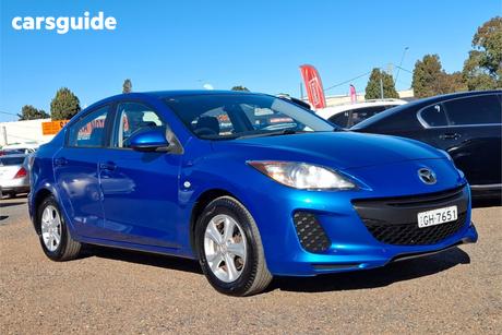 Blue 2011 Mazda 3 Sedan Neo