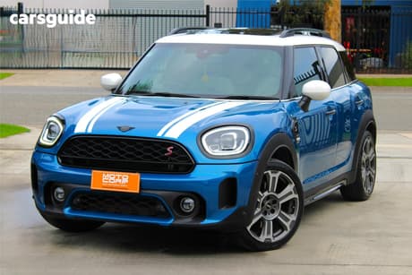 Blue 2022 Mini Countryman Wagon Cooper S Classic