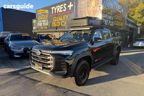 Black 2022 LDV T60 Double Cab Utility Max Luxe (4X4)