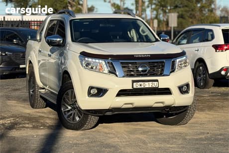 White 2017 Nissan Navara Dual Cab Utility St-X (4X4)