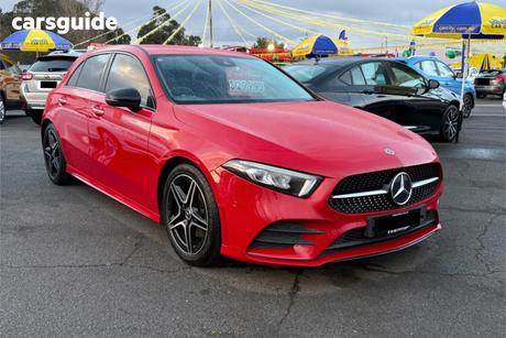 Red 2019 Mercedes-Benz A180 Hatchback