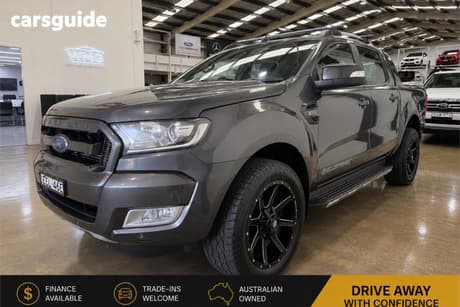 Grey 2016 Ford Ranger Dual Cab Pick-up Wildtrak 3.2 (4X4)