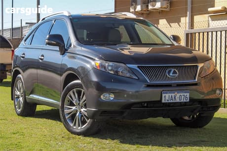 Grey 2010 Lexus RX450H Wagon Sports