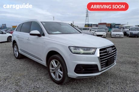 White 2016 Audi Q7 SUV 3.0 TFSI QUATTRO S-LINE PACKAGE