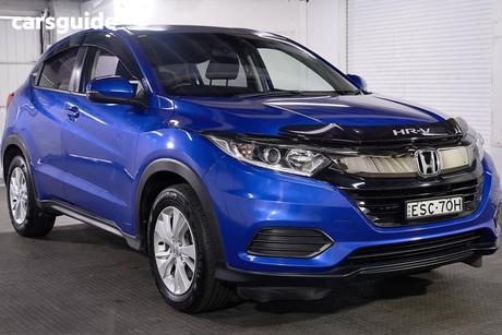 Blue 2021 Honda HR-V Wagon Vti