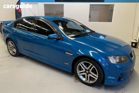 Blue 2011 Holden Commodore Sedan Sv6