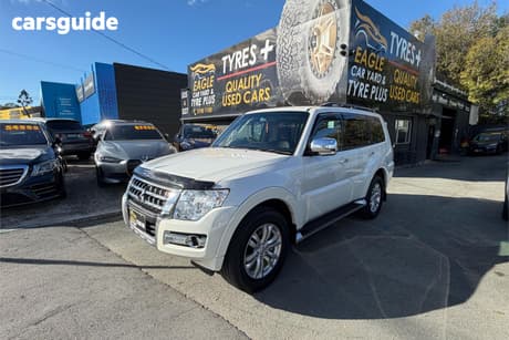White 2016 Mitsubishi Pajero Wagon Glx Lwb (4X4)