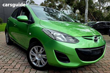 Green 2011 Mazda 2 Hatchback Neo