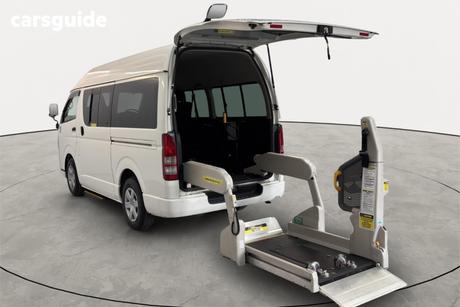 White 2011 Toyota HiAce Commercial WELCAB