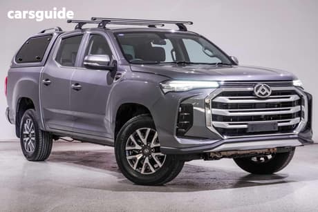 Grey 2022 LDV T60 Double Cab Utility Max Pro (4X4)