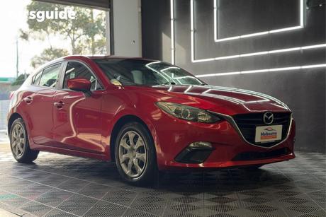 Red 2014 Mazda 3 Hatchback Neo
