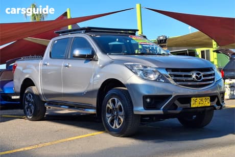 Silver 2018 Mazda BT-50 Dual Cab Utility Xtr (4X2)