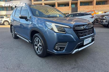 Blue 2024 Subaru Forester Wagon Hybrid L (Awd)