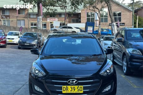 Black 2015 Hyundai I30 Hatchback Active X