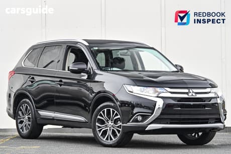Black 2017 Mitsubishi Outlander Wagon Ls (4X2)