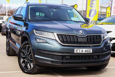 Grey 2019 Skoda Kodiaq Wagon 132 Tsi (4X4)