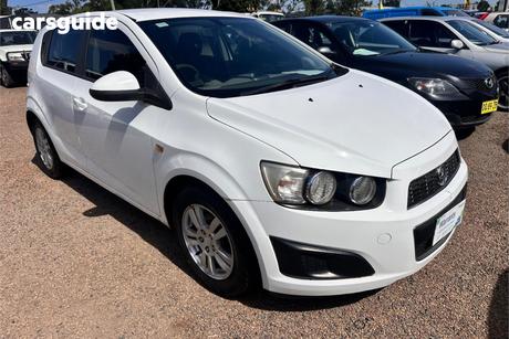 White 2011 Holden Barina Hatchback