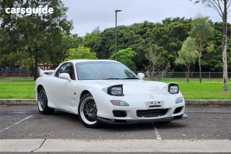 White 2000 Mazda RX7 Coupe Twin Turbo Rb