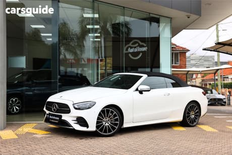 White 2020 Mercedes-Benz E300 Cabriolet