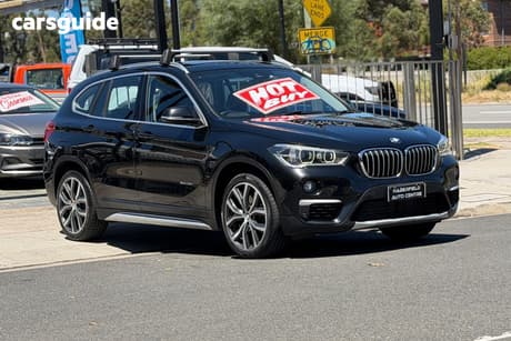 Black 2017 BMW X1 Wagon Sdrive 20I
