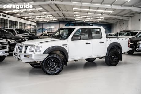 White 2007 Ford Ranger Dual Cab Pick-up Xl (4X2)