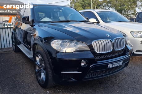 Black 2012 BMW X5 Wagon Xdrive 40D Sport