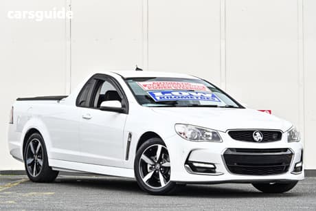 White 2017 Holden UTE Utility Sv6