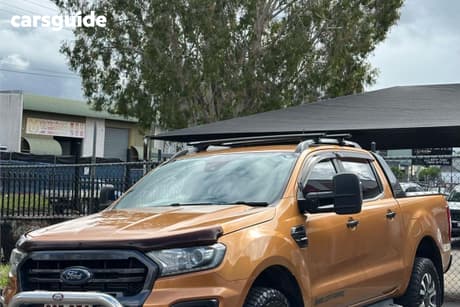 Orange 2019 Ford Ranger Double Cab Pick Up Wildtrak 2.0 (4X4)