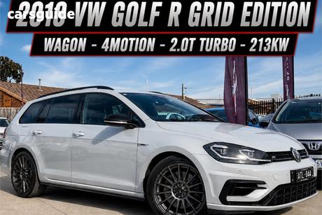 Silver 2018 Volkswagen Golf Wagon R Grid Edition