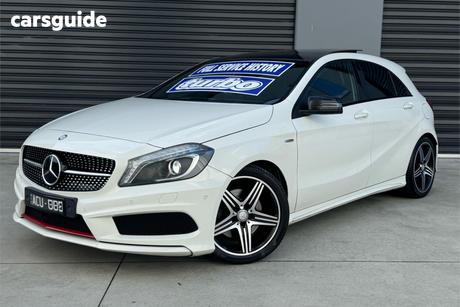 White 2014 Mercedes-Benz A250 Hatchback Sport