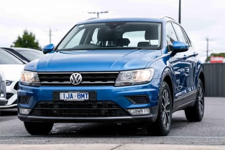 Blue 2016 Volkswagen Tiguan Wagon 110 Tsi Comfortline