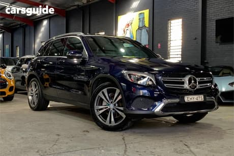 Blue 2016 Mercedes-Benz GLC250 Wagon D