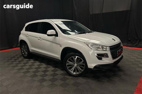 White 2012 Peugeot 4008 Wagon Active (4X4)