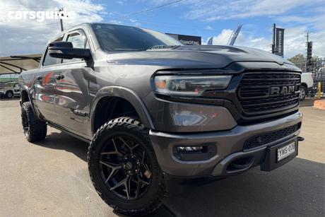 Grey 2022 RAM 1500 Crew Cab Utility Limited Rambox (Hybrid)