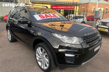 Black 2016 Land Rover Discovery Sport Wagon Si4 Se