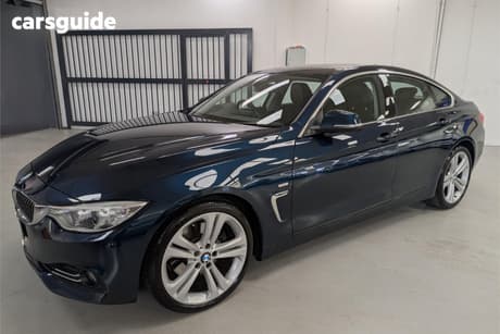 Blue 2015 BMW 428I Coupe Gran Coupe Sport Line