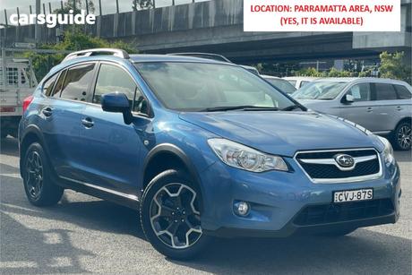 Blue 2014 Subaru XV Wagon 2.0I-L