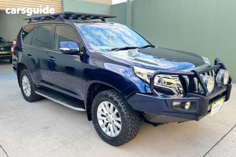 Blue 2014 Toyota Landcruiser Prado Wagon Vx (4X4)