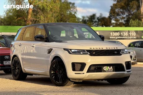 White 2018 Land Rover Range Rover Sport Wagon Sdv8 Hse Dynamic