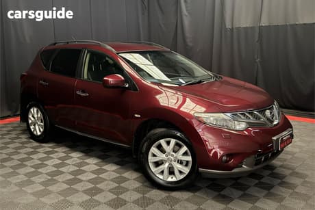 Red 2012 Nissan Murano Wagon St