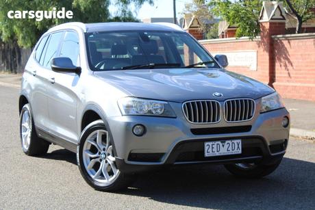 Grey 2011 BMW X3 Wagon Xdrive 20D